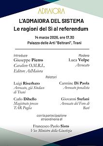 L’AdMaiora del sistema – Le ragioni del Sì al referendum